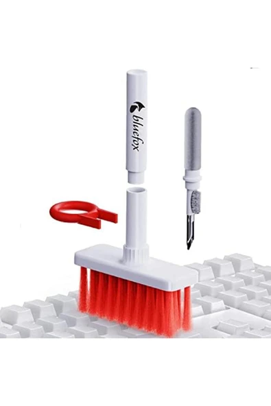 uludgshop Yumuşak Klavye Fırçası, Kulaklık Temizleyici 5'i 1 arada Çok İşlevli Elektronik Ci - Resim 2