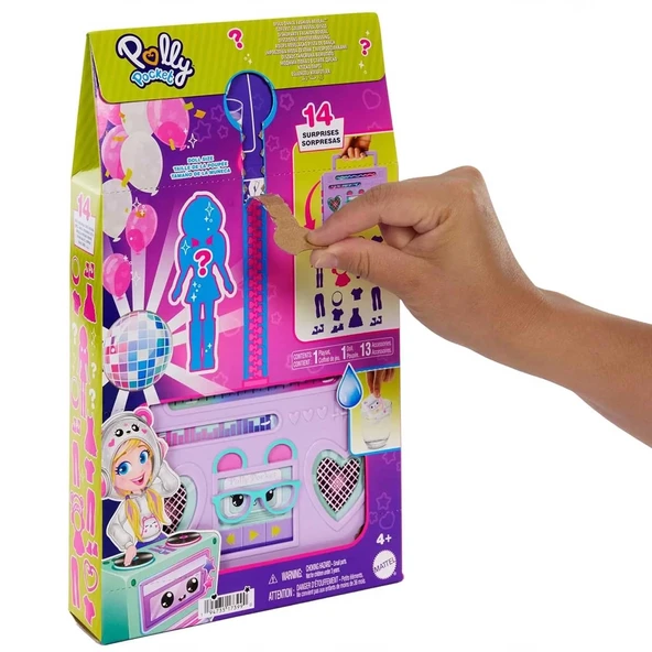 Polly Pocket Radyo Temalı Moda Eğlencesi Oyun Seti - Resim 4