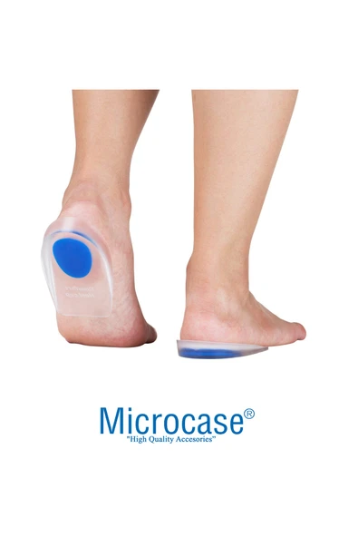 Topuk Koruyucu Silikon Jel Gizli Ayak Taban Dikeni Yastığı Tabanlık - Al3104 - Resim 4