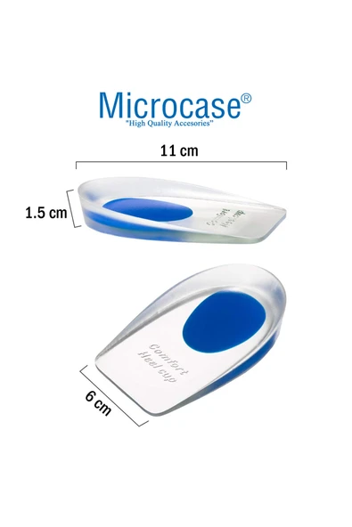 Topuk Koruyucu Silikon Jel Gizli Ayak Taban Dikeni Yastığı Tabanlık - Al3104 - Resim 3