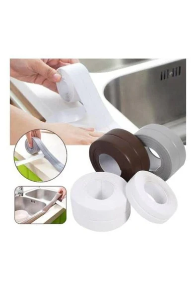 Su Sızdırmaz Bant Mutfak Banyo Duvar Küvet Lavabo Kenar Bandı Ev Iş Ofis Sızdırmazlık Bantı ürün görseli 1
