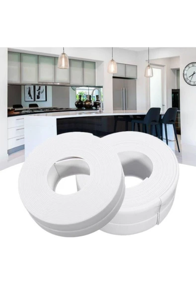 Su Sızdırmaz Bant Banyo Mutfak Küvet Lavabo Sızıntı Tamir Bandı - Resim 3