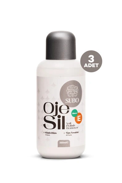 SUBO ASETON KLASİK ETKİN 3X220  ml ürün görseli