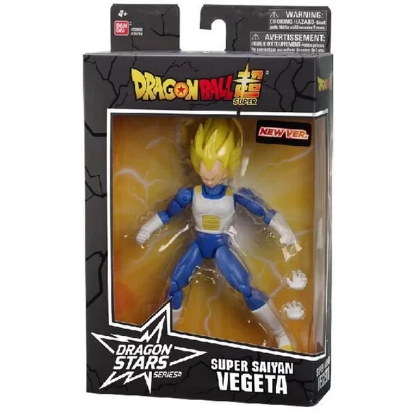 Bandai Dragon Ball Super Saiyan Vegeta Poz Verilebilir Figür 16 cm - Resim 4