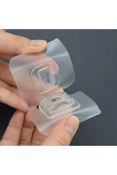 Sunup SN-14863 Kendinden Yapışkanlı Çift Taraflı Ayarlanabilir Askı Aparatı Tekli - Resim 4