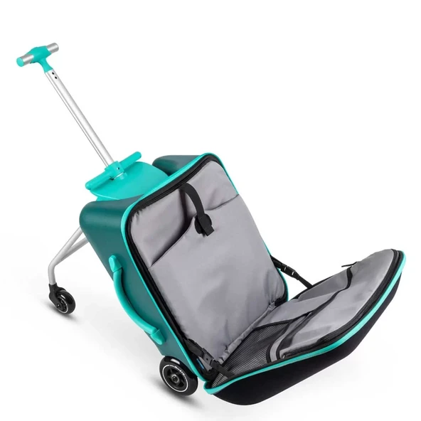 Micro Ride On Luggage Eazy Scooter Bagaj Çanta Forest Green - 4