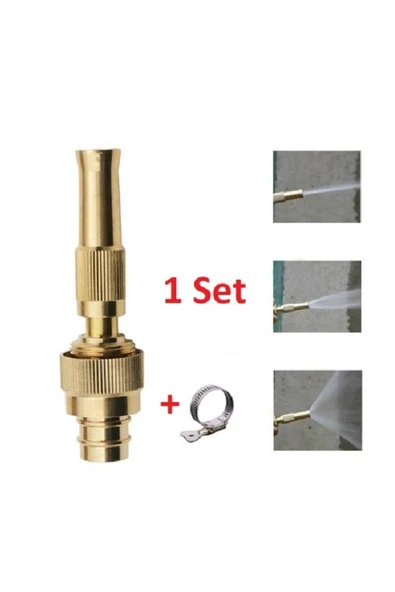 Yeni Estevia Clez Kelepçeli Hortum Tazyik Aparatı -Bahçe Araç Balkon Yıkama Aparatı Company - Resim 3