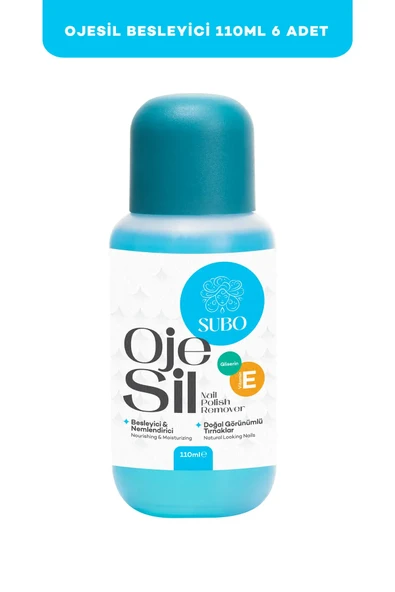 SUBO ASETON BESLEYİCİ & NEMLENDİRİCİ  6 X 110  ml