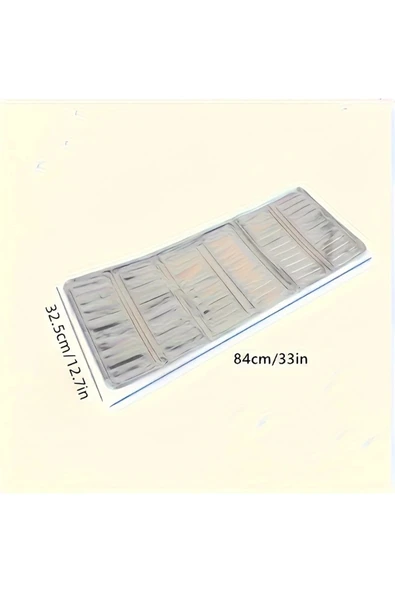 Yağ Sıçratmaz Ocak Arkası Koruyucu Panel 32,5 cm. × 84 cm Alüminyum Leke Önleyici - Resim 3