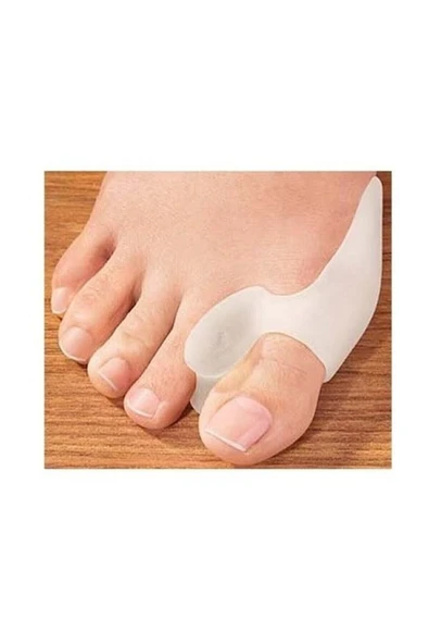 Silikon Makaralı Ayak Baş Parmak Kemik Koruyucu 2li Set Baş Parmak Kemik Çıkıntısı Önleyici - Resim 3