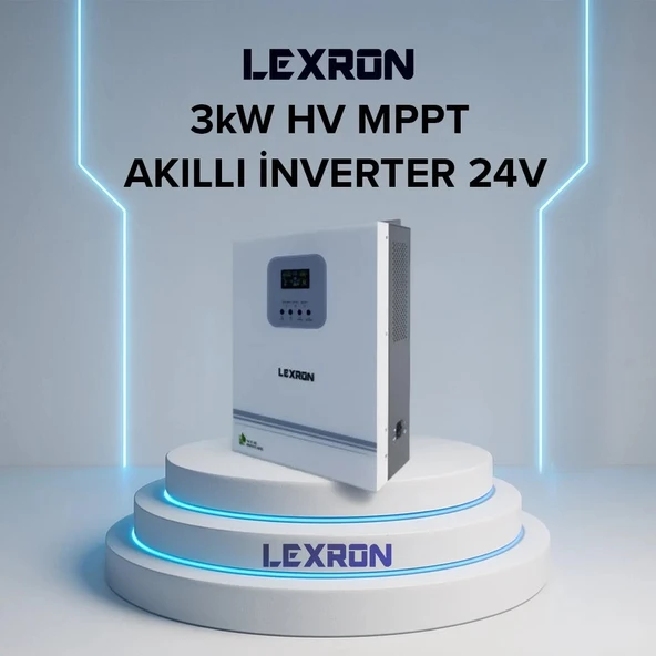 Lexron 3KW HV MPPT Akıllı İnverter 24V ürün görseli