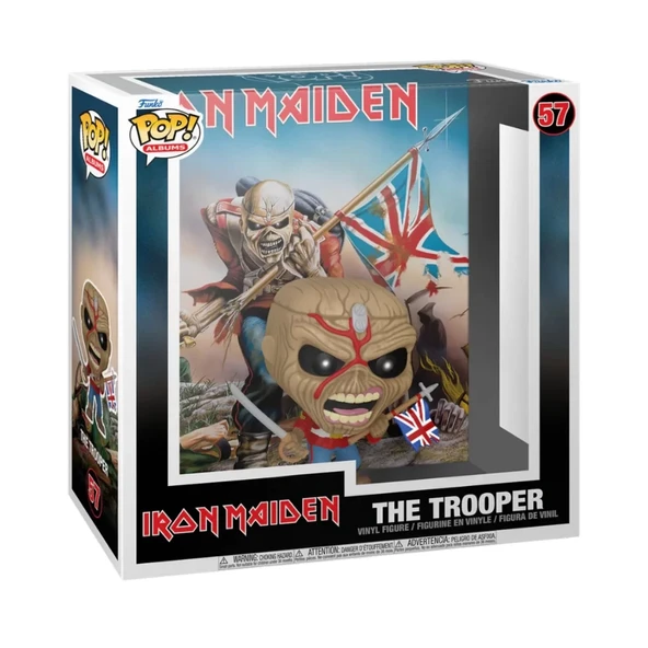 Funko POP! Albums: Iron Maiden The Trooper 53078 - Resim 2