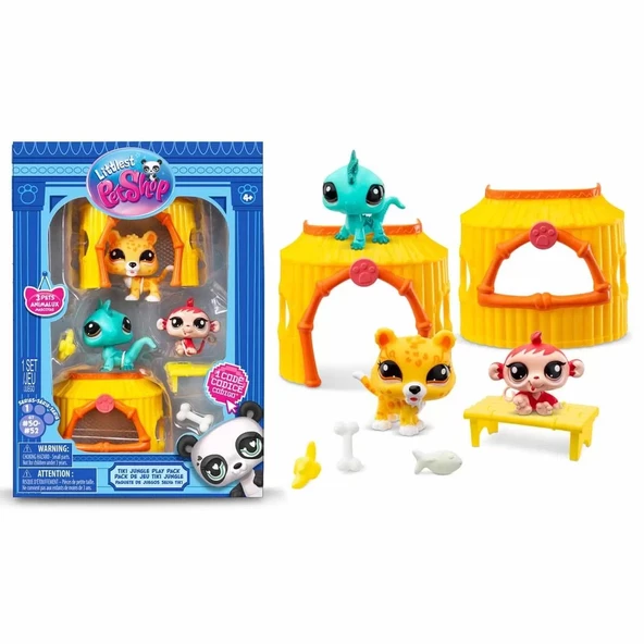 Littlest Pet Shop Minişler Orman Oyun Seti S1 ürün görseli 1