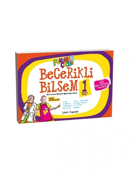 Fenomen Çocuk 1. Sınıf Becerikli Bilsem Hazırlık Kitabı Güncel Baskı ürün görseli