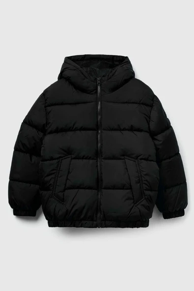 United Colors of Benetton Erkek Çocuk 2WU0CN06N-25K Mont Siyah ürün görseli 1