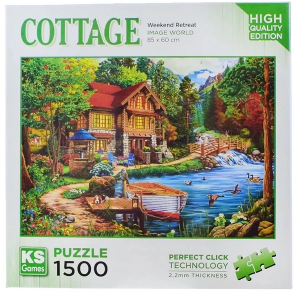 KS Games Weekend Retreat Puzzle 1500 Parça 22041 ürün görseli 1