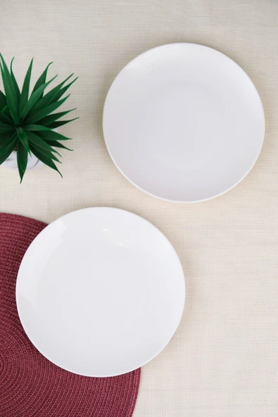 Tabak Evi Porselen Chic Servis Tabağı 24,50cm 2 Lİ - 2