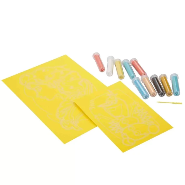 2in1 Disney Frozen Kum Boyama Seti S00005170 - Resim 2