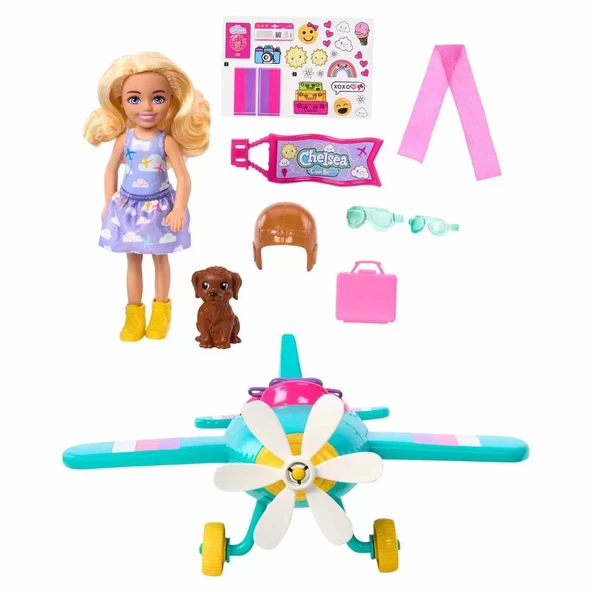 Barbie Chelsea'nın Pervaneli Mini Uçağı - Resim 5