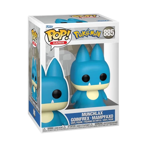 Funko POP! Games Pokemon Munchlax 69077 - Resim 2