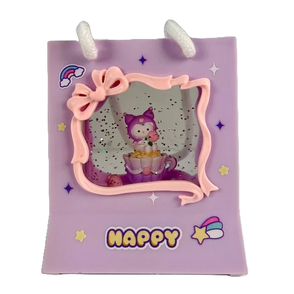 Kar Küresi Plastik Alışveriş Poşeti LLM-HDY0048 - Resim 3