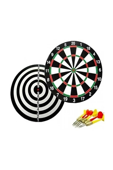 Dart 44 CM – Ev ve Ofis İçin Dart Tahtası Seti