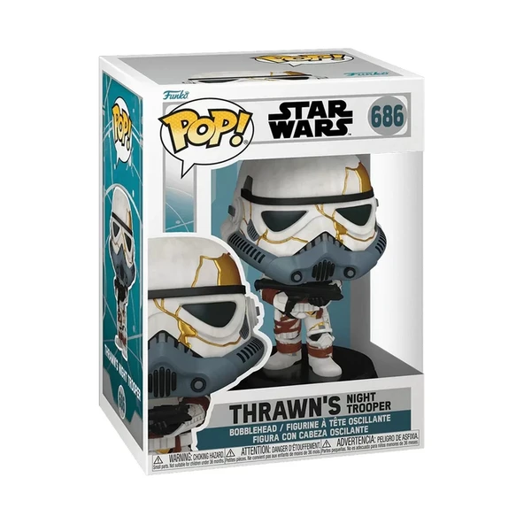 Funko POP! Star Wars Ahsoka Thrawn's Night Trooper with Blue Mouthpiece 76542 - Resim 2