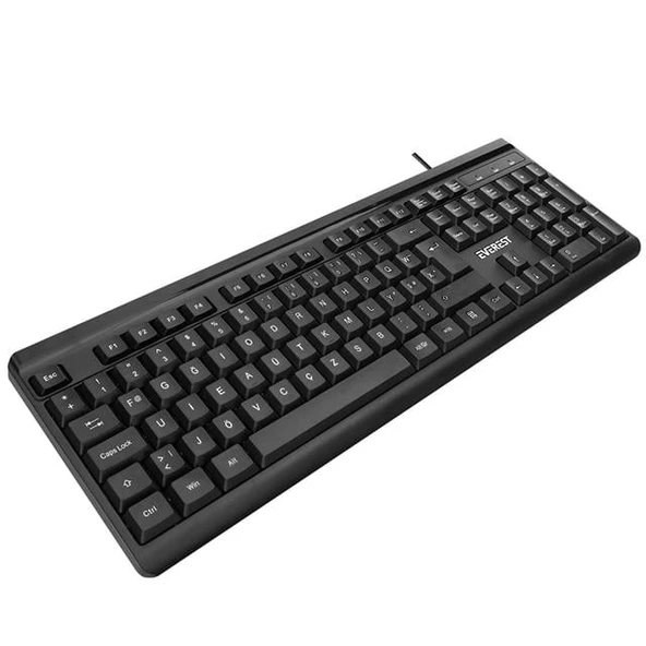 Everest KB-741F Siyah/Gri 2 Mt. Bakır Kablolu Multimedia Usb Türkçe F Klavye - 4