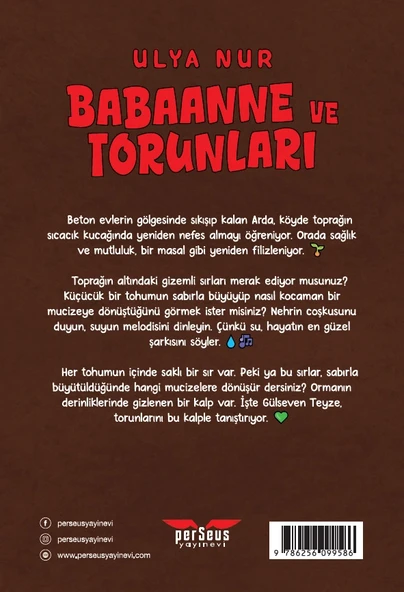 Babaanne ve Torunları- Ulya Nur - Perseus Yayınevi - Resim 2