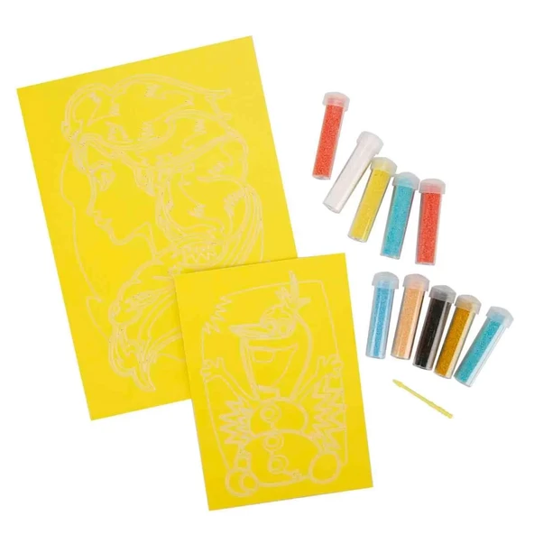 2in1 Disney Frozen Kum Boyama Seti S00005170 - Resim 3