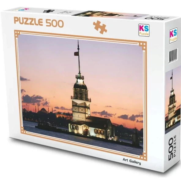 KS Games Kız Kulesi Gün İstanbul Puzzle 500 Parça 20059 ürün görseli 1
