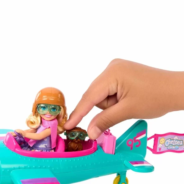 Barbie Chelsea'nın Pervaneli Mini Uçağı - Resim 3