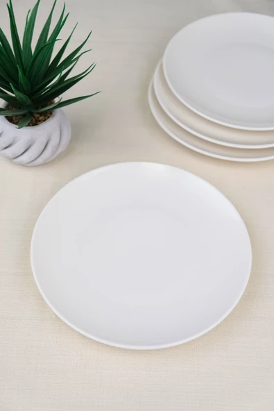 Tabak Evi Porselen Chic Servis Tabağı 24,50cm 4 LÜ - Resim 3