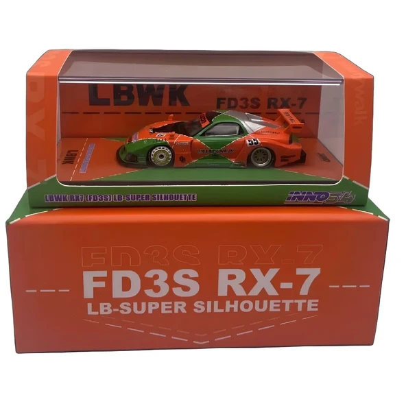 Inno 1/64 LBWK RX7 (FD3S) LB-SUPER Silhoutte - 4