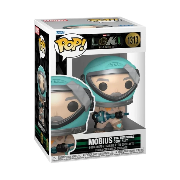 Funko POP! Marvel Loki Season 2 Mobius (TVA Temporal Core Suit) 72170 - Resim 2