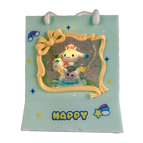 Kar Küresi Plastik Alışveriş Poşeti LLM-HDY0049 ürün görseli 1