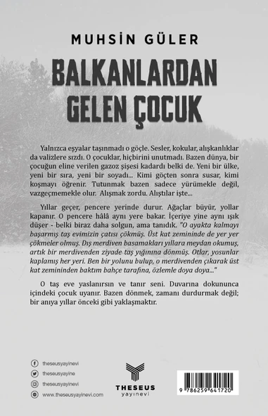 Balkanlardan Gelen Çocuk - Muhsin Güler - Theseus Yayınevi - Resim 2