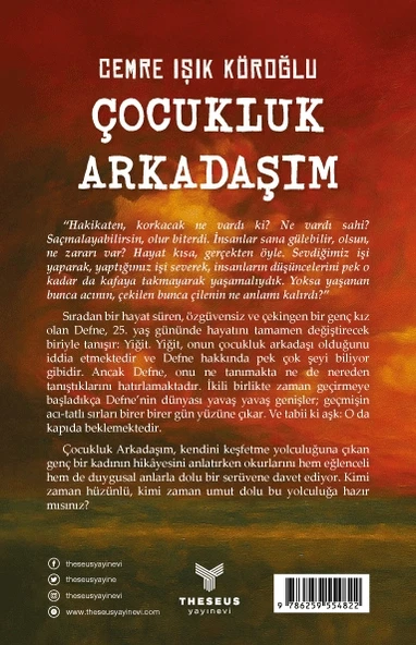 Çocukluk Arkadaşım - Cemre Işik Köroğlu - Theseus Yayınevi - Resim 2