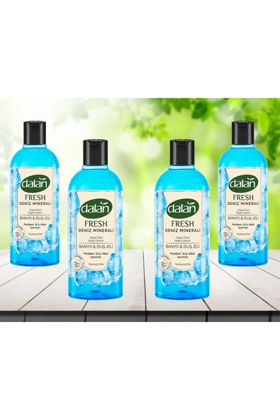 Fresh Deniz Minerali Duş Jeli 500 ml 4 adet