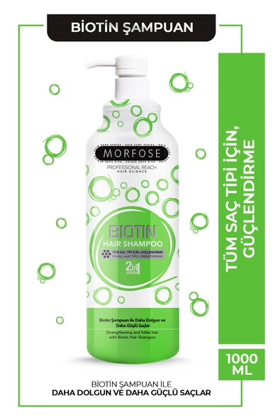 Biyotin İçerikli Şampuan 1000 ml - Tüm Saç Tipleri ürün görseli 1