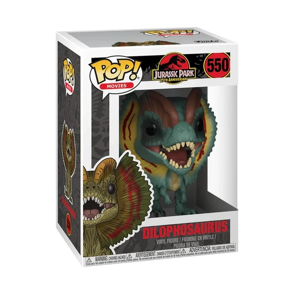 Funko POP Movies Jurassic Park Dilophosaurus - Resim 2