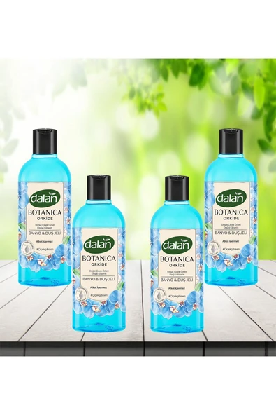 BOTANİCA DUŞ JELİ 500ML ORKİDE 4 ADET