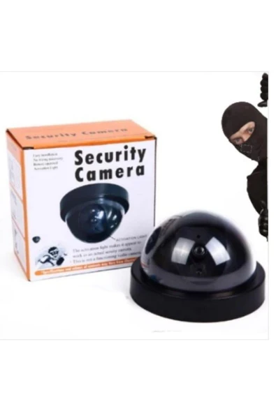 Kırmızı Led Işıklı Caydırıcı Kamera Ev Iş Ofis Yazlık Dome Kamera - 4