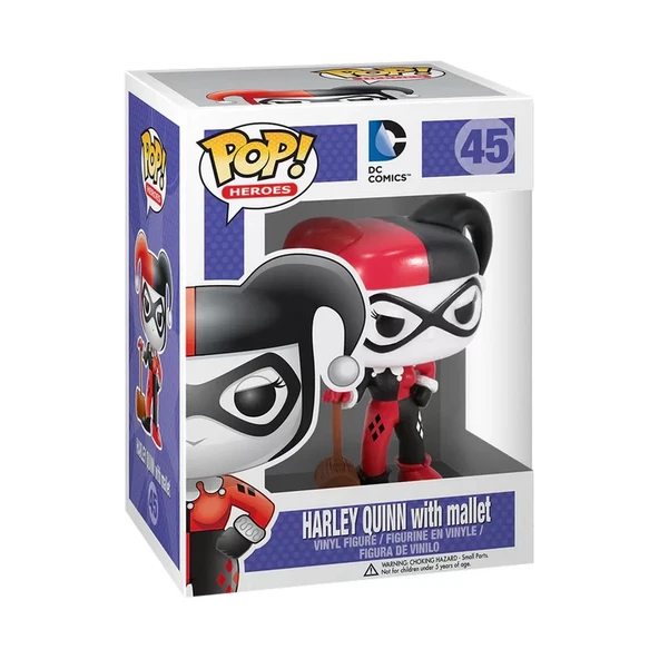Funko POP DC Harley Quinn w/Mallet - Resim 2