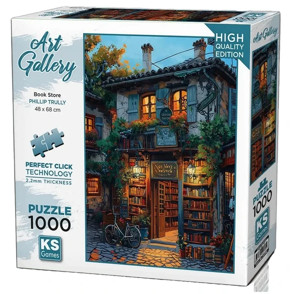 KS Games Book Store Puzzle 1000 Parça 20790 ürün görseli 1
