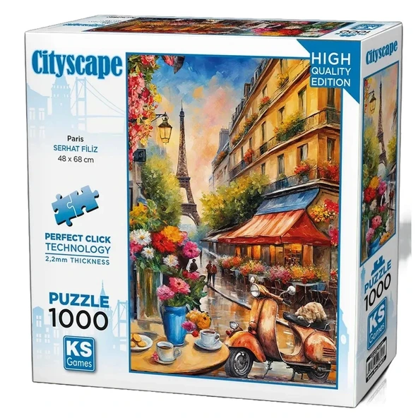 KS Games Paris Puzzle 1000 Parça 20807 ürün görseli 1