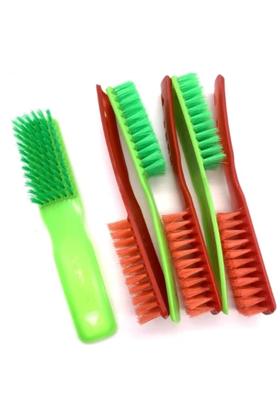 Yeşil Kırmızı Çok Amaçlı Temizlik Fırçası ürün görseli 1