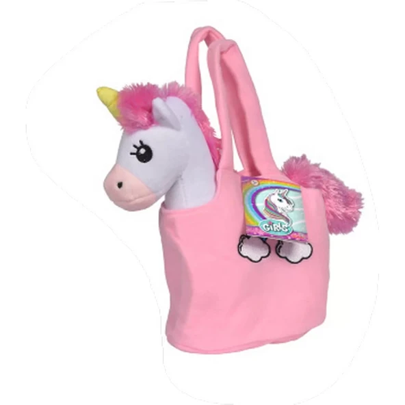 Çanta Unicornlu Peluş SMB-105560064 - 1