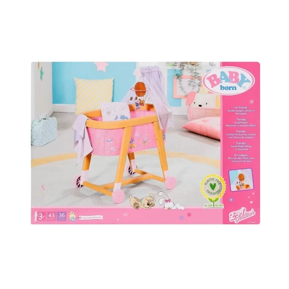 Baby Born Good Night Bassinet - 4