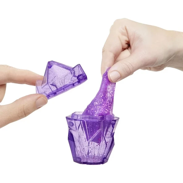 Rainbow High Violet Parlak Slime ve Evcil Hayvan Serisi Bebeği - Resim 5